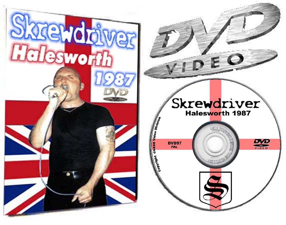 Skrewdriver Live in Halesworth England 1987 - Click Image to Close